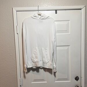 Goodlife Ribbed White Hoodie